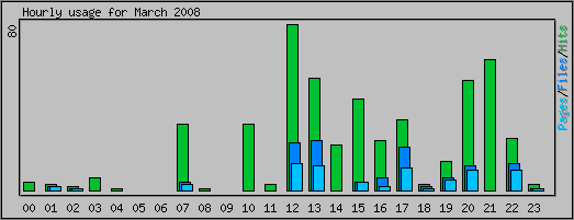 Hourly usage