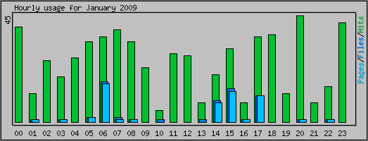 Hourly usage