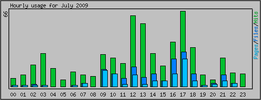 Hourly usage