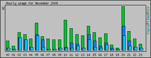 Hourly usage