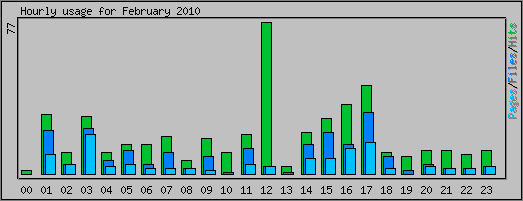 Hourly usage