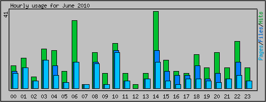 Hourly usage