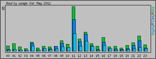 Hourly usage