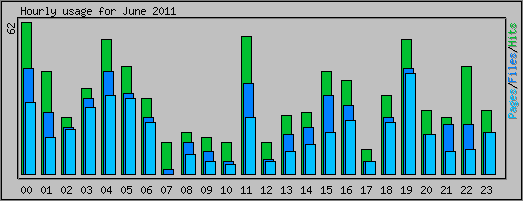 Hourly usage