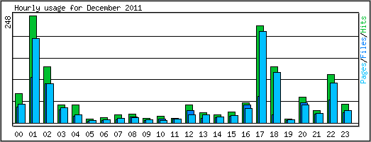 Hourly usage