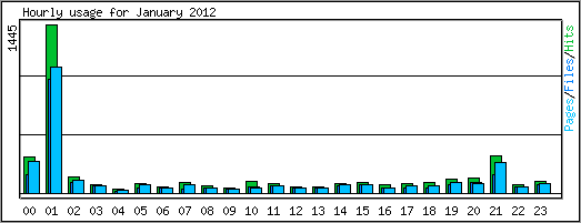 Hourly usage