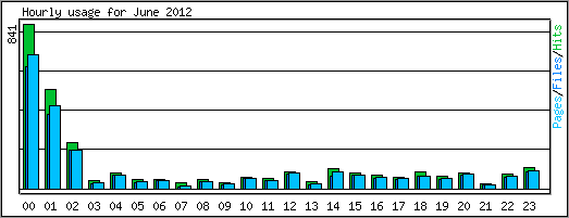 Hourly usage