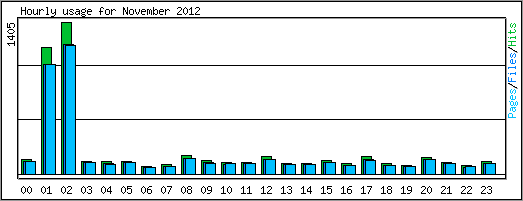 Hourly usage