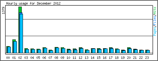 Hourly usage