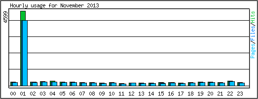 Hourly usage