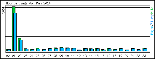 Hourly usage