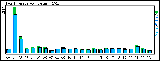 Hourly usage