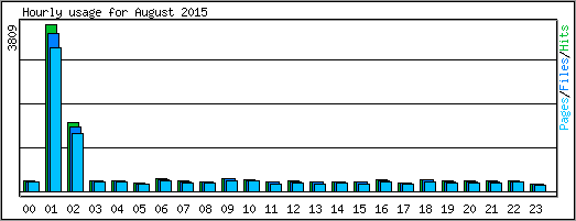 Hourly usage