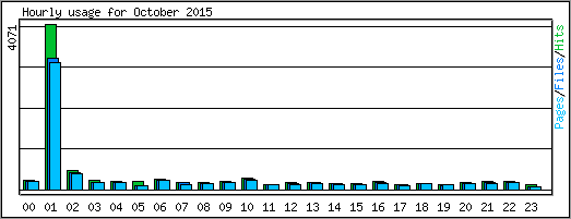 Hourly usage