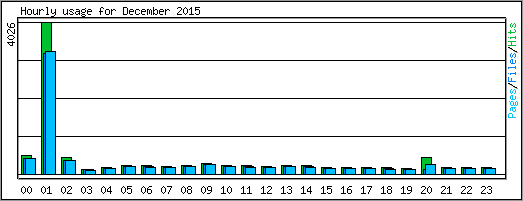 Hourly usage