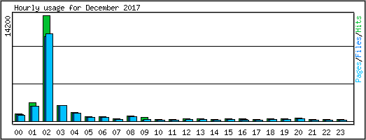 Hourly usage