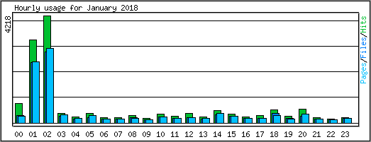 Hourly usage