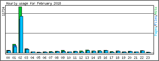 Hourly usage