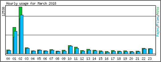 Hourly usage